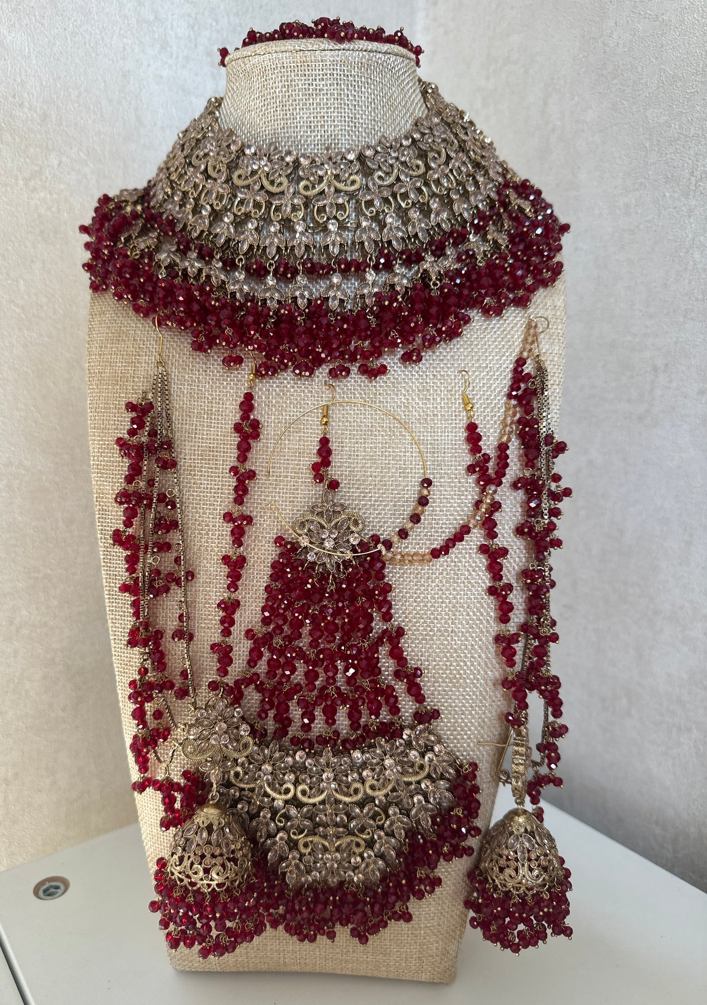 BRIDAL SET RED