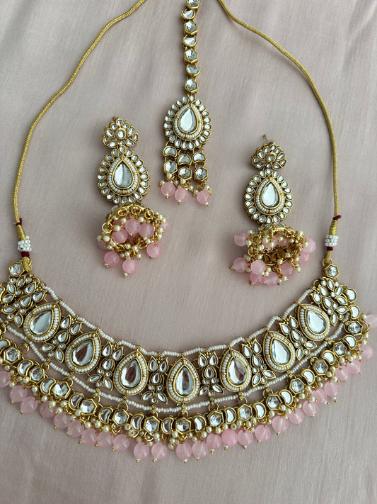 PINK NECKLACE SET