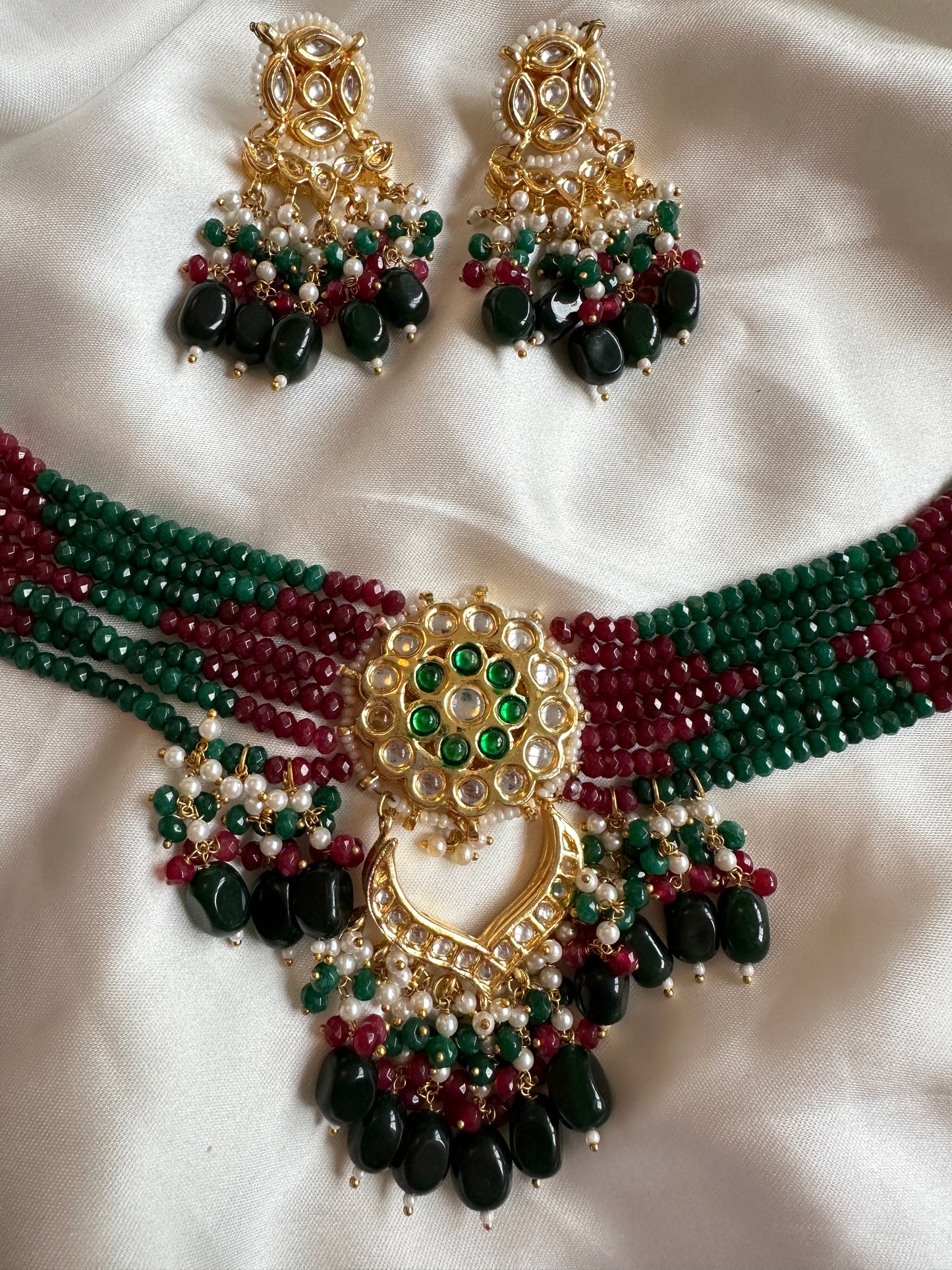 KUNDAN CHOKAR SET