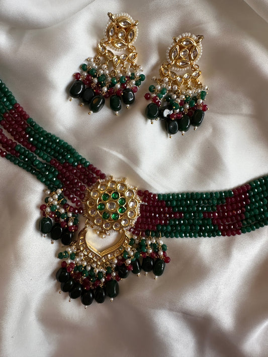 KUNDAN CHOKAR SET