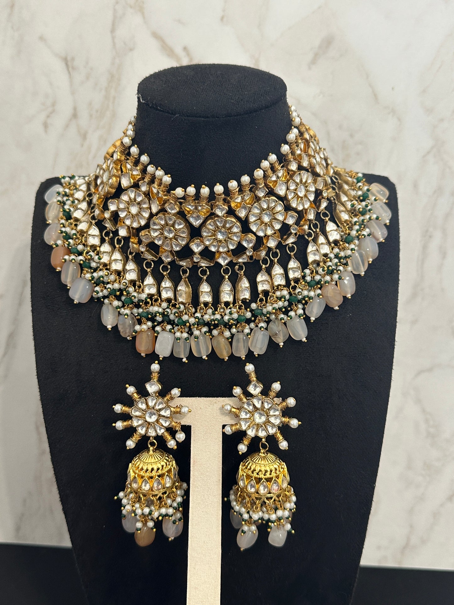 CHOKAR & JHUMKAS SET