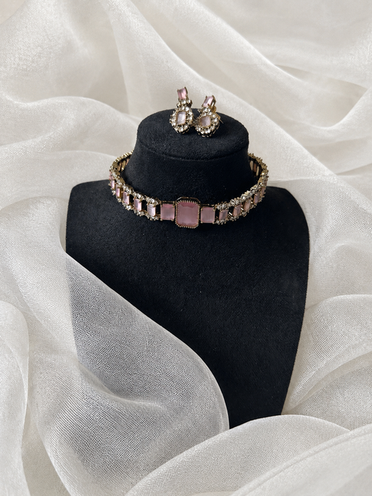 Blush Pink Luxe Chokar