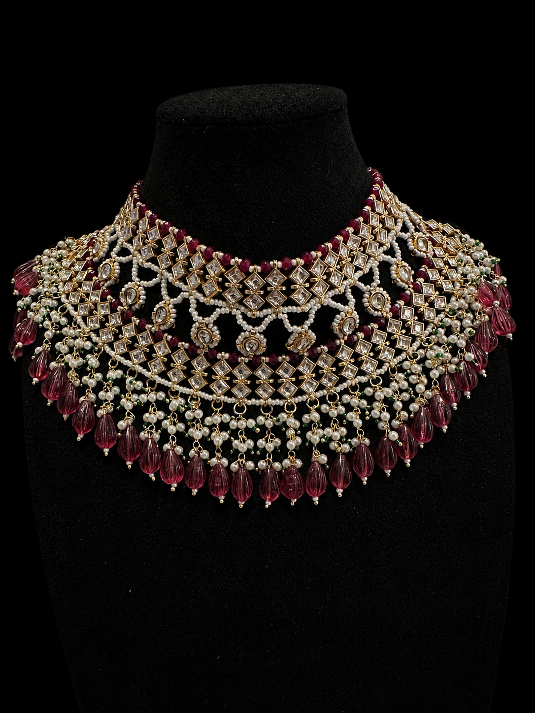 Berry Statement Necklace