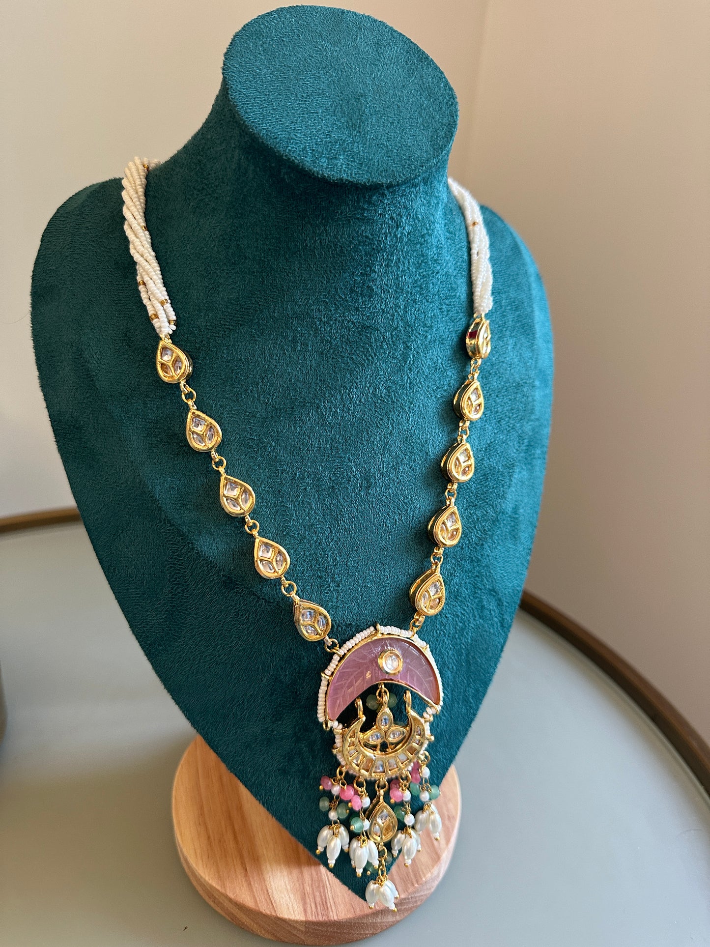 CHOKAR SET WITH MALA(2 SET OF EARRINGS)